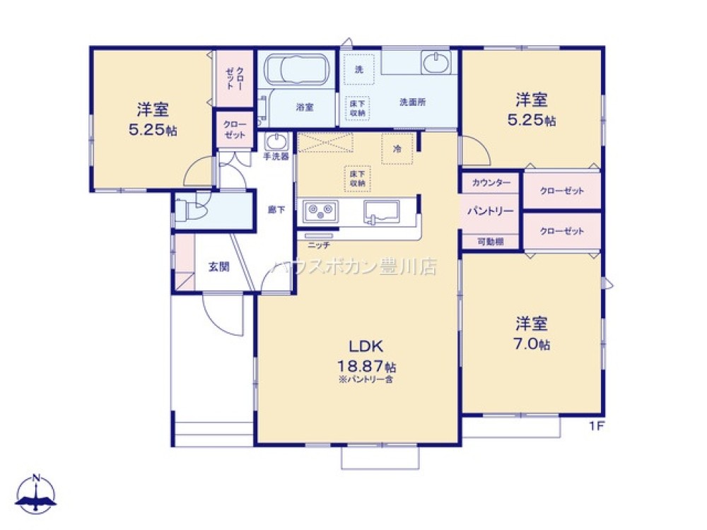 豊川市伊奈町慶応2期　全2棟　2号棟 画像7