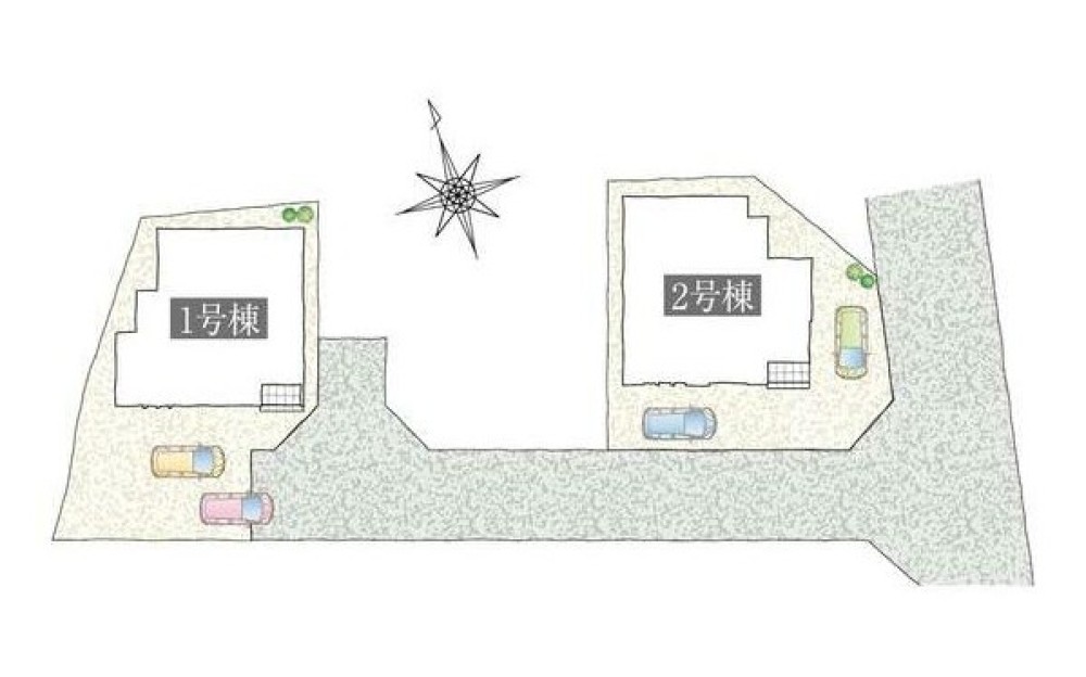 西尾市米津町　全2棟　1号棟 画像1