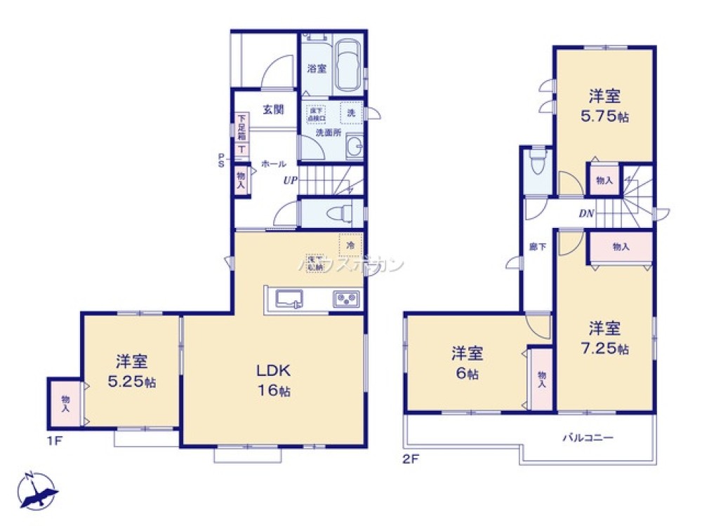 小牧市久保一色南6期　全1棟　1号棟 画像4