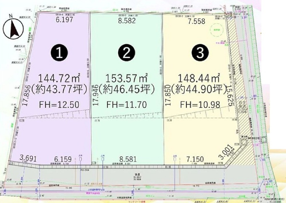 安城市東町　全3区画　1区画 画像5