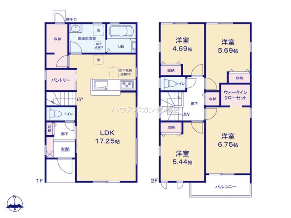 豊橋市牛川薬師町58期　全3棟　1号棟 画像1