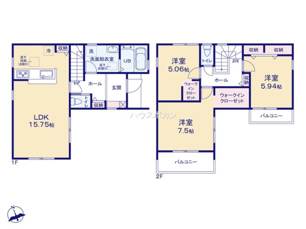 安城市桜井町　全2棟　1号棟 画像6