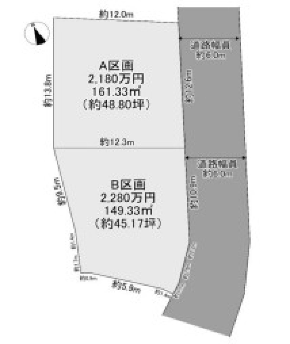 愛知郡東郷町大字諸輪　全2区画　B区画 画像1