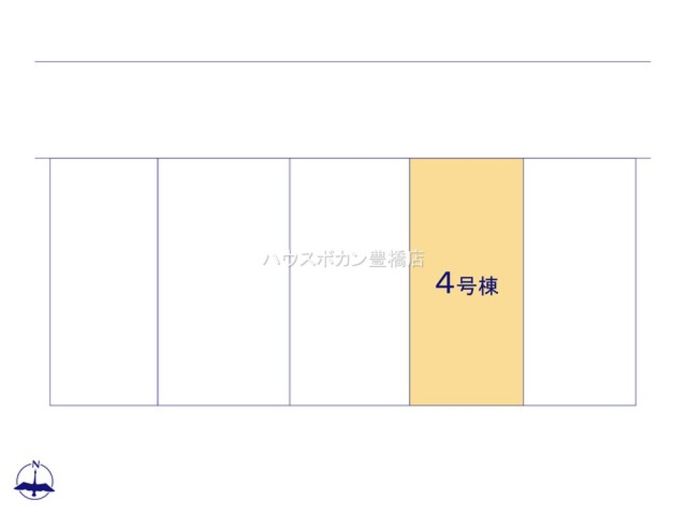 豊橋市多米中町58期　全5棟　4号棟 画像3