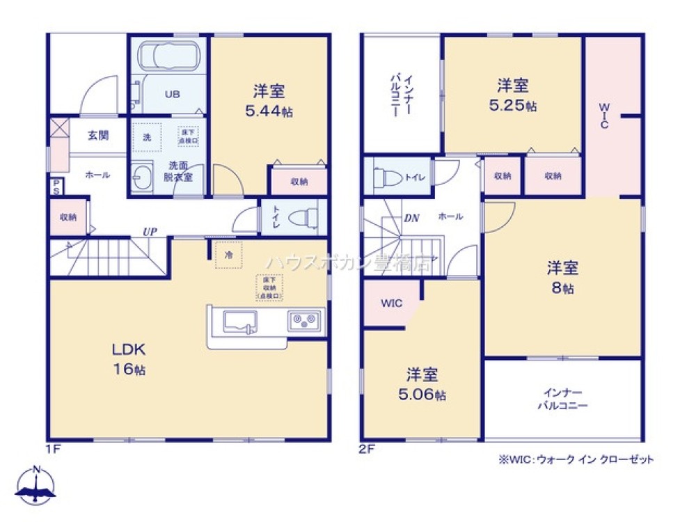 豊橋市多米中町58期　全5棟　5号棟 画像3