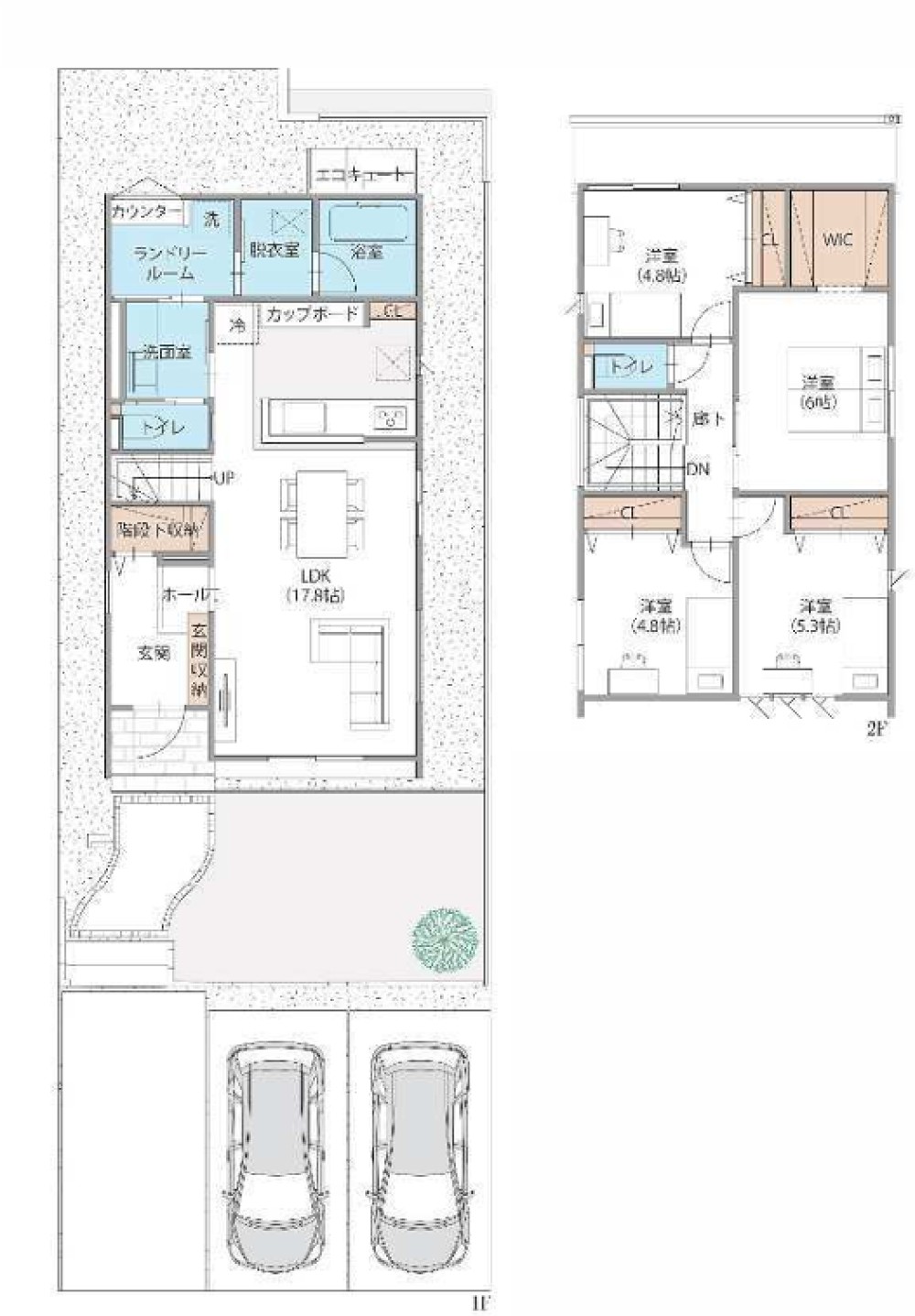 豊橋市東田町　全2区画　2号棟 画像1