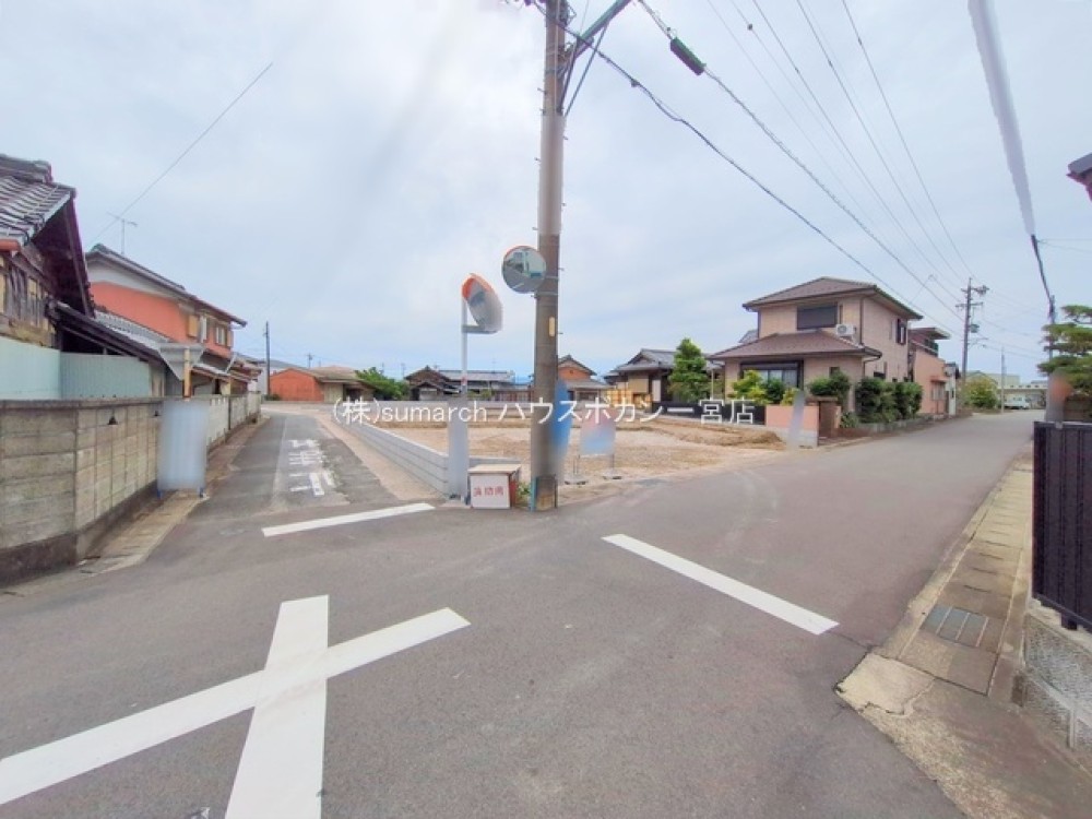 前面道路です！
