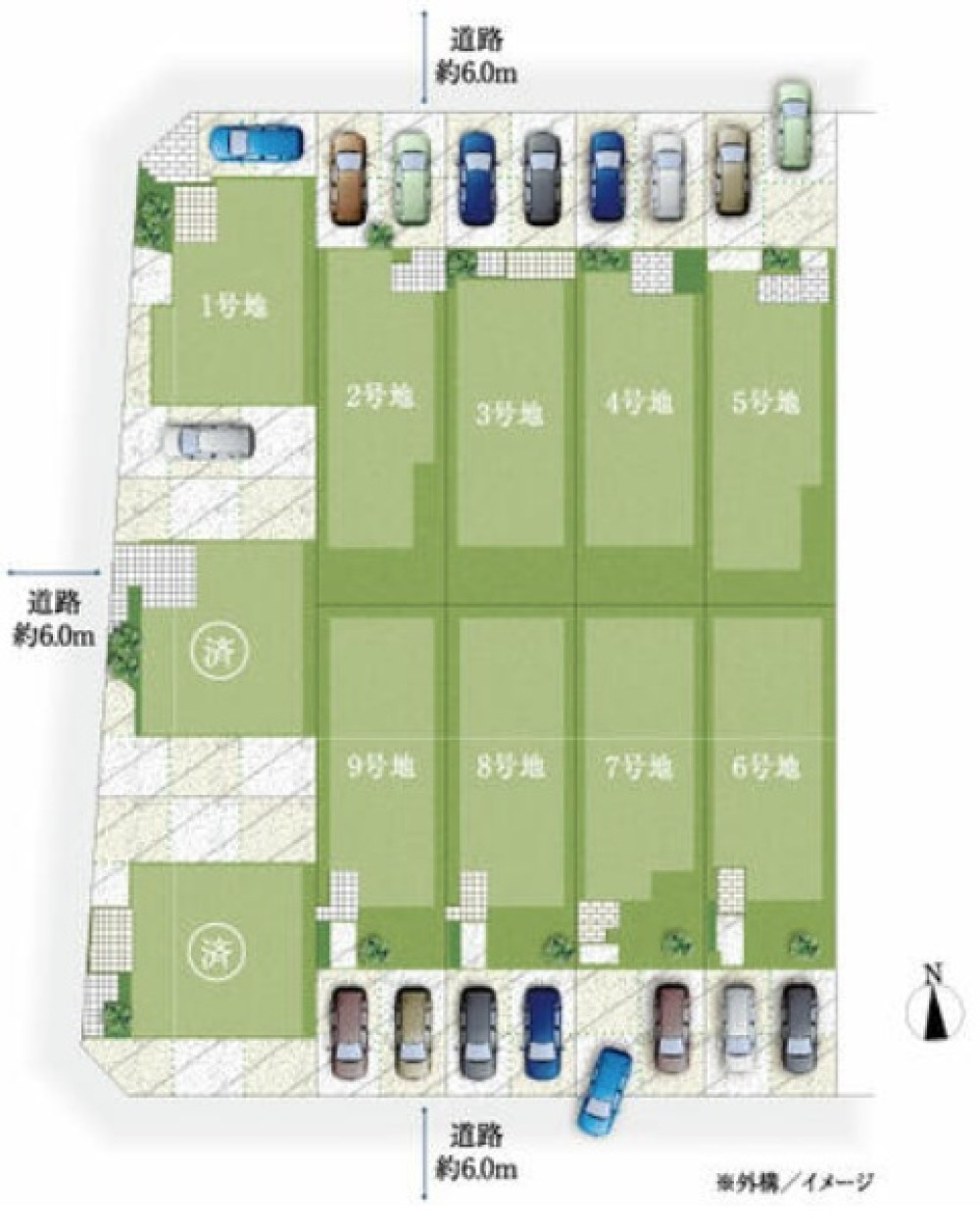 名古屋市中川区戸田　31期　全11棟　9号棟 画像1