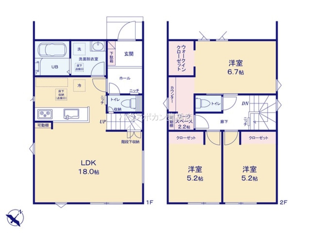 豊橋市下地町23-1期　全6棟　1号棟 画像4