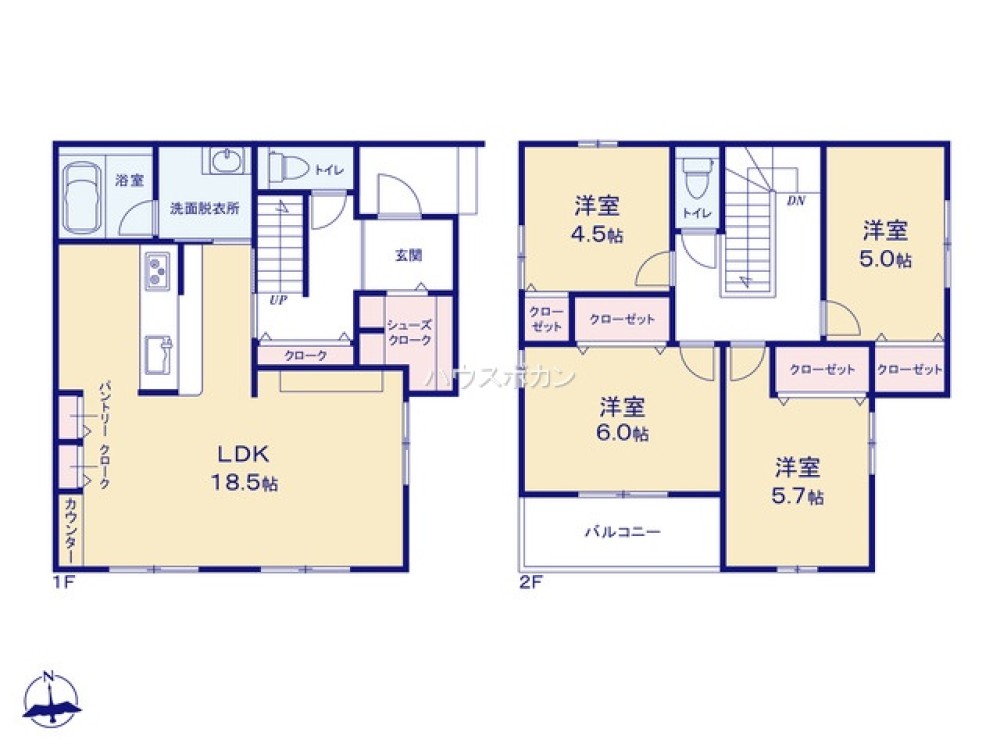 豊田市水源町　10期　全2棟　1号地 画像5