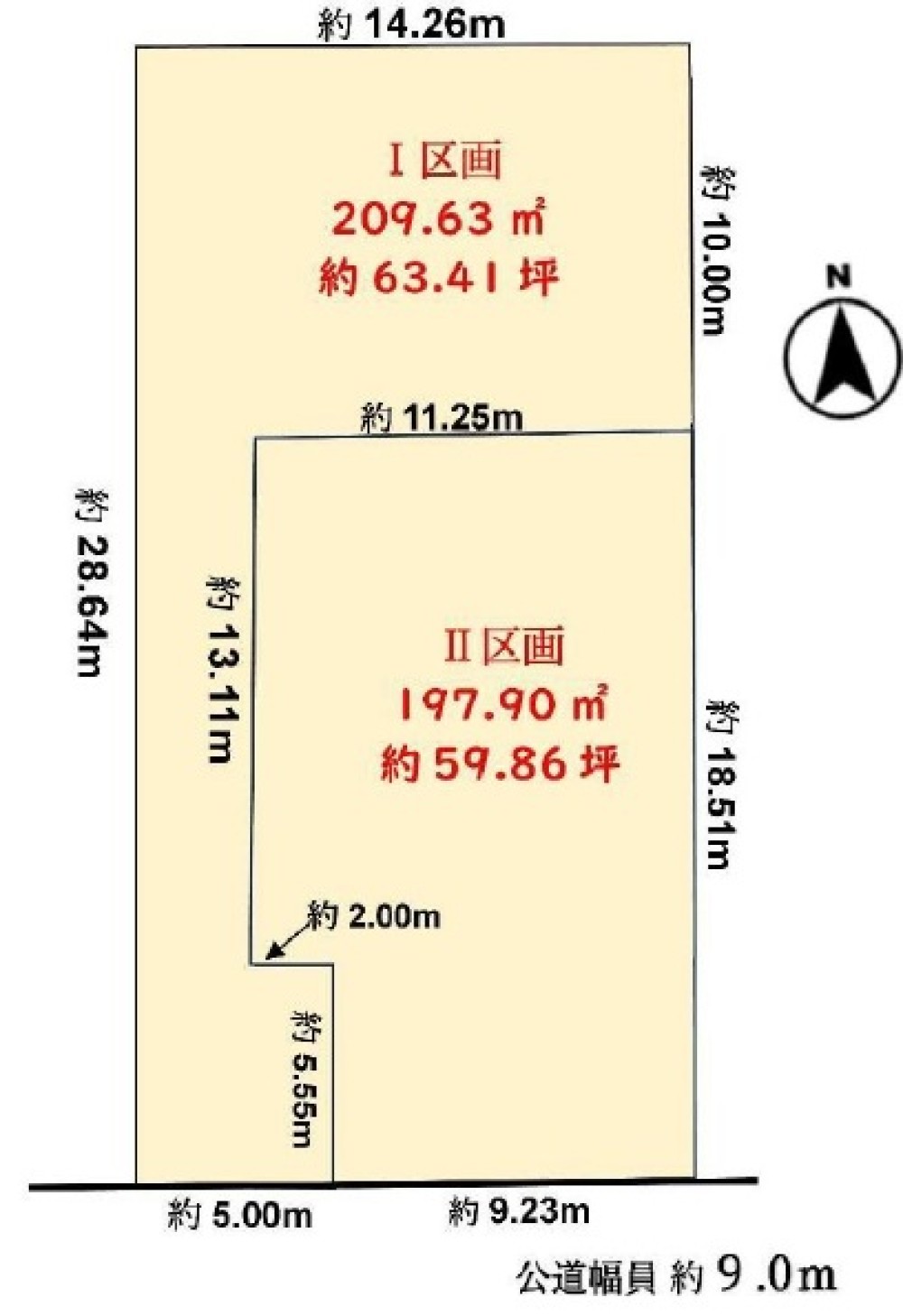 一宮市伝法寺一丁目　全2区画　Ⅱ区画 画像4