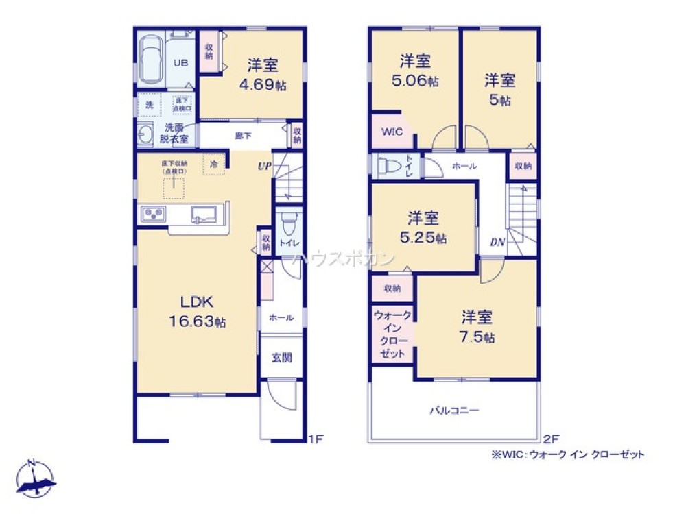 一宮市北小渕　第1期　全2棟　2号棟 画像5