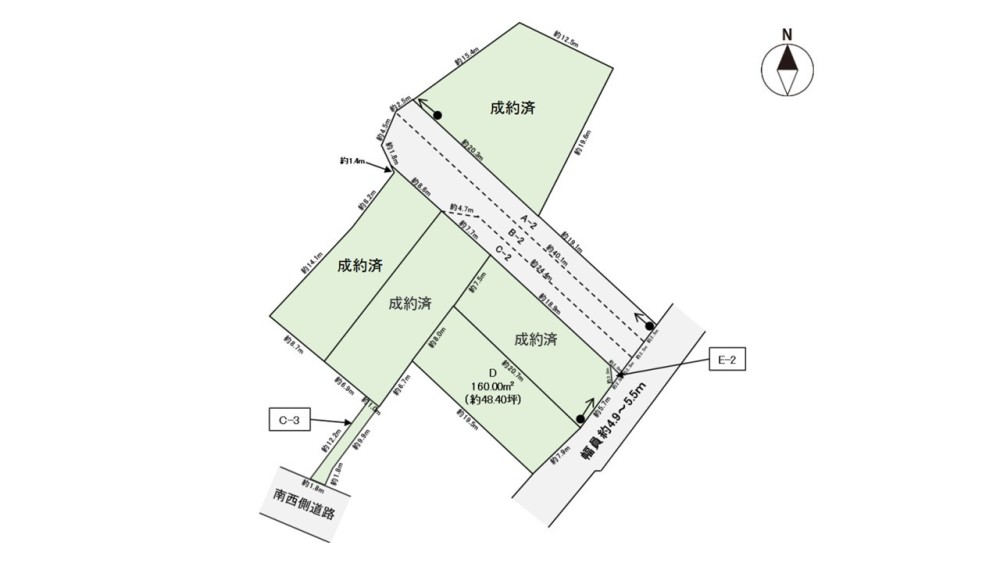 豊田市千足町　全5区画　D区画 画像1