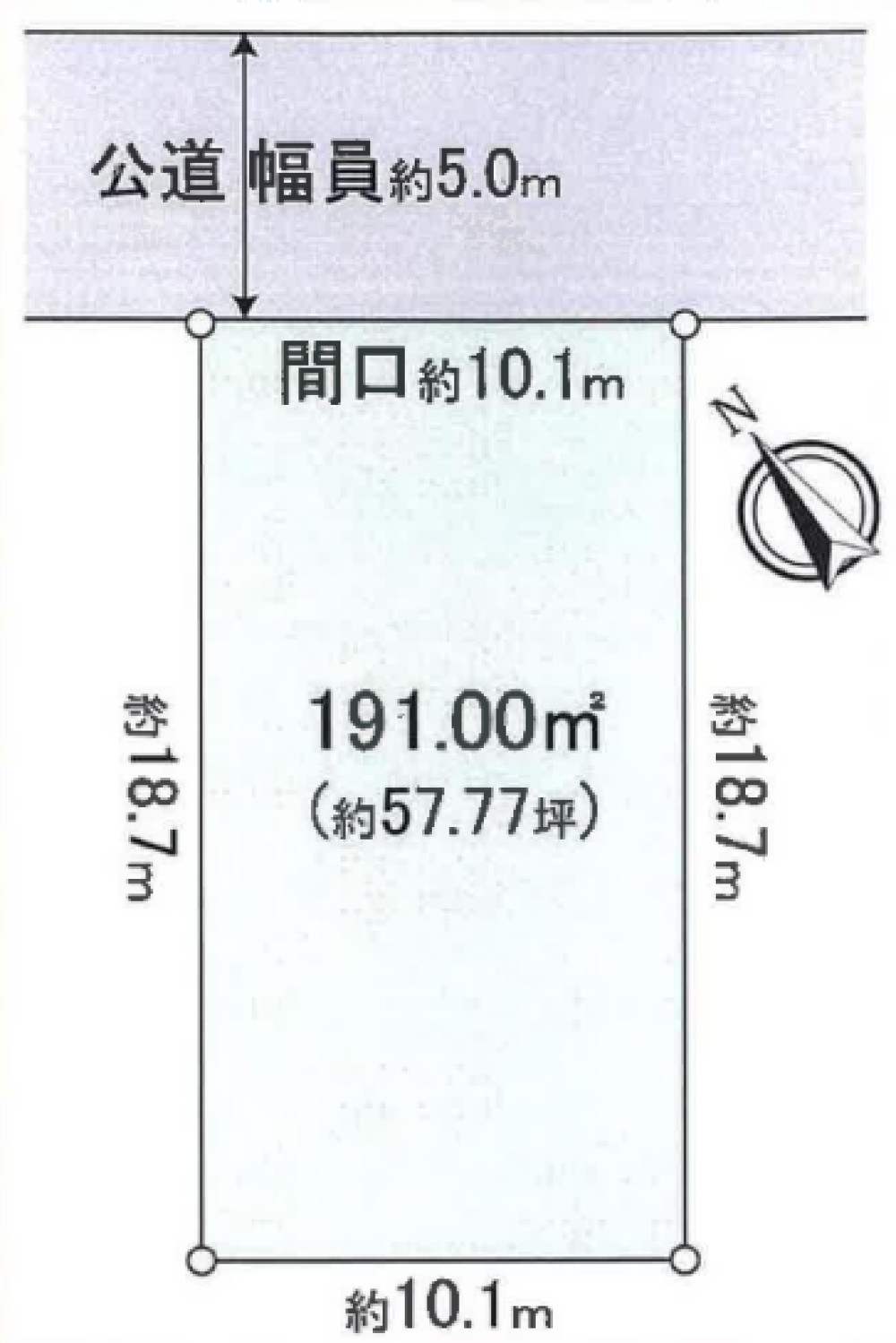 岡崎市大和町　全1区画 画像1