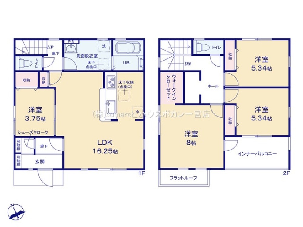 一宮市乾町　全4棟　1号棟 画像6