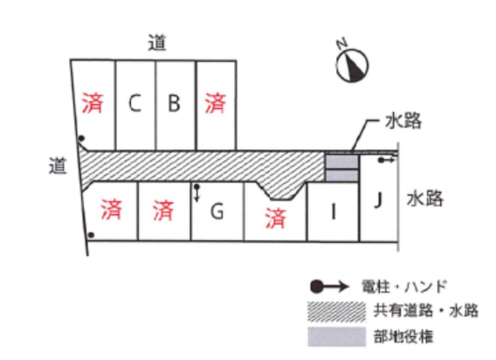 西尾市熊味町　全10区画　I区画 画像1