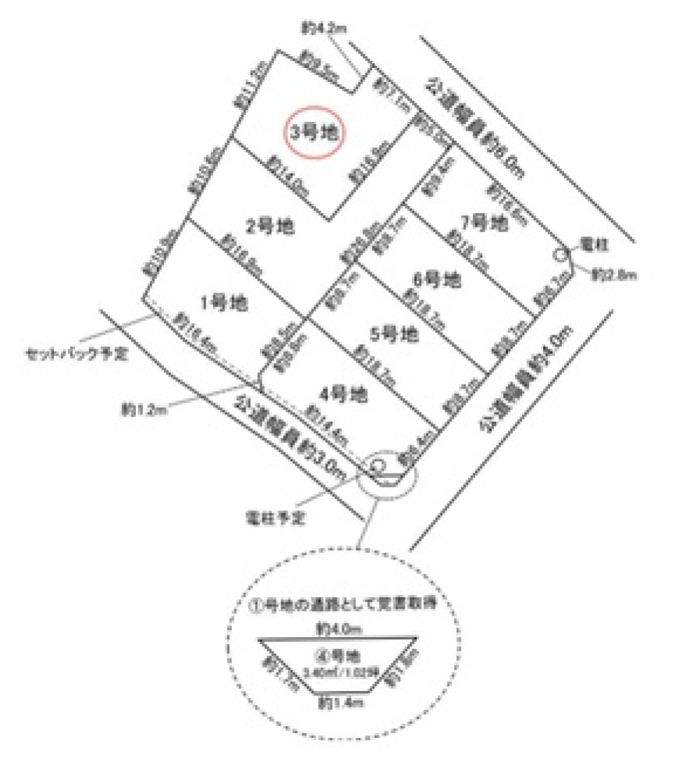 江南市石枕町　全7区画　3号地 画像4