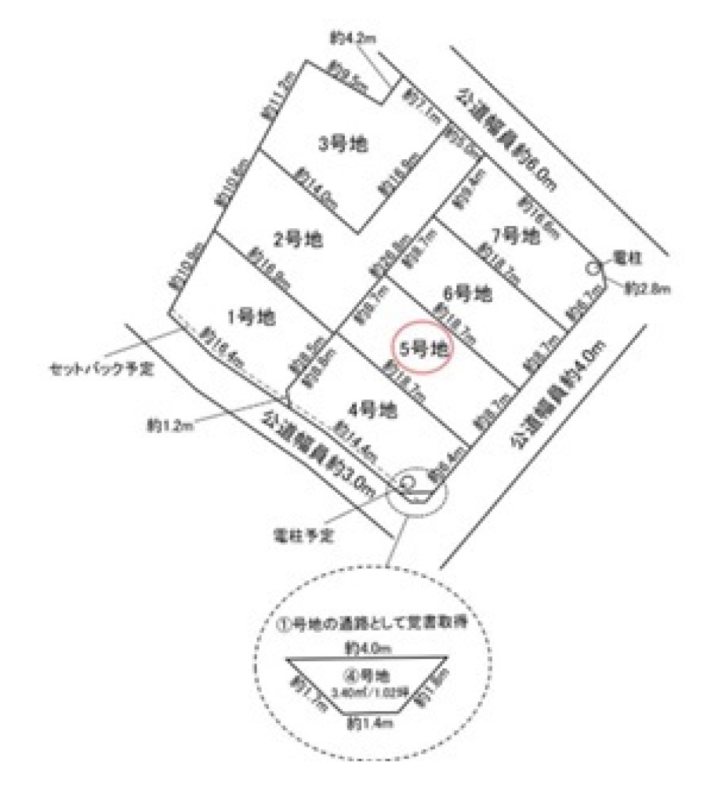 江南市石枕町　全7区画　5号地 画像4