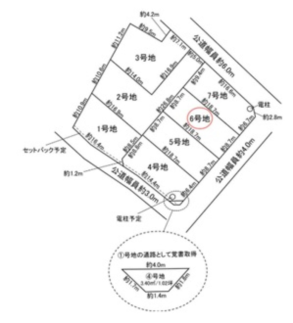 江南市石枕町　全7区画　6号地 画像4