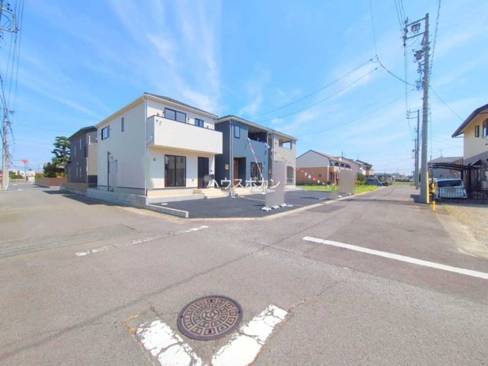 前面道路です！