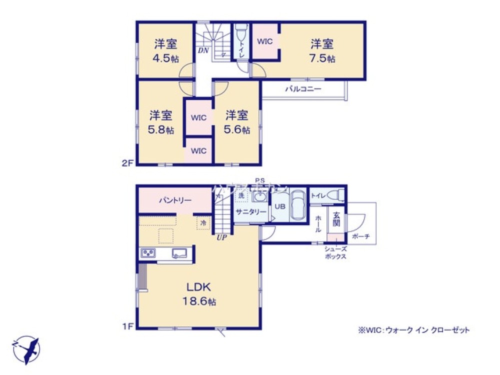 豊明市阿野町　2期　全2棟　1号棟 画像5