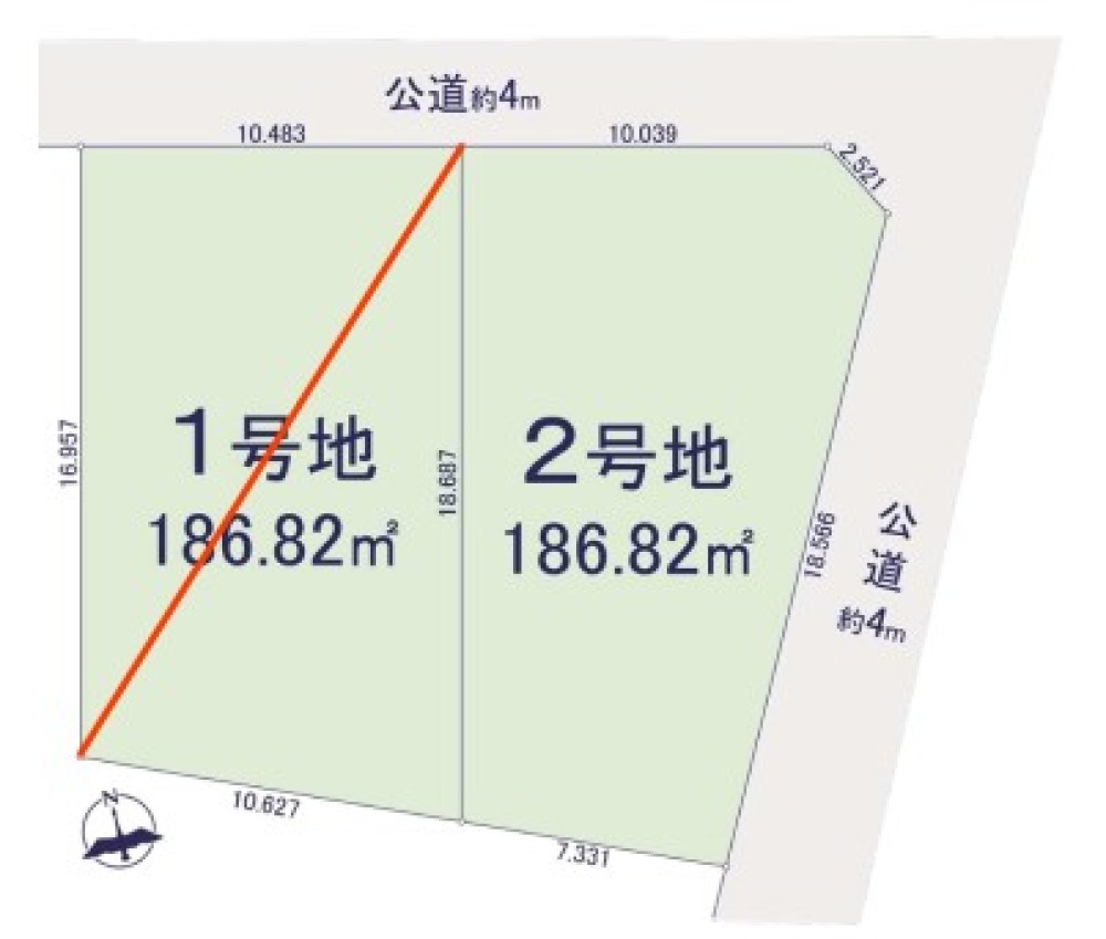 豊川市金屋元町1期　2号地 画像1