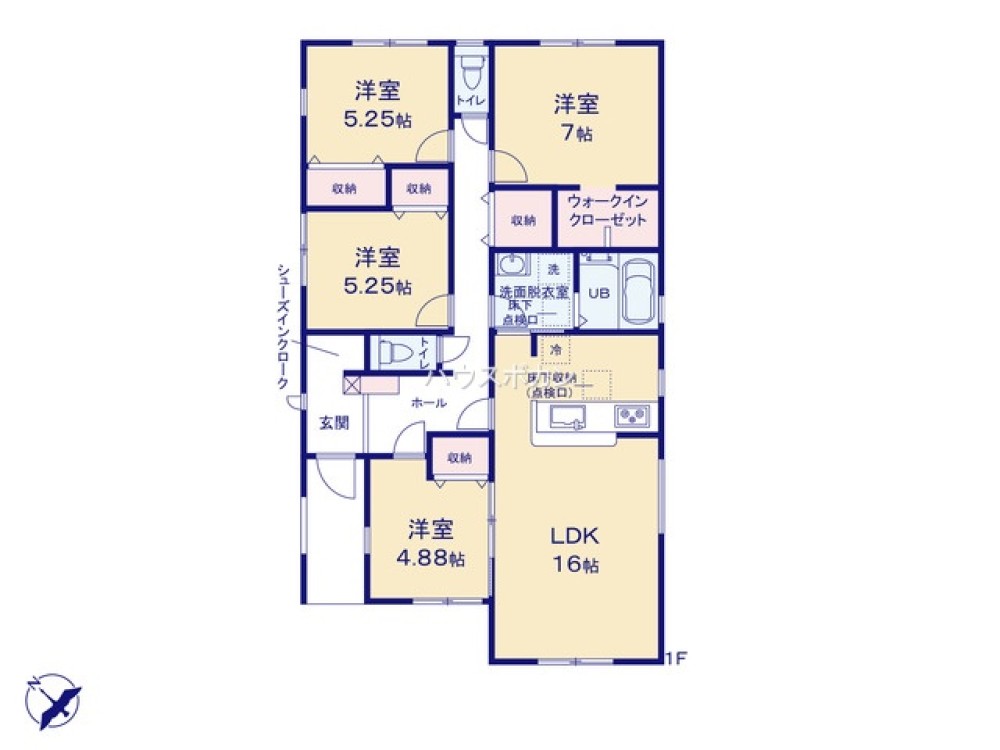 豊川市牛久保町第1期　全1棟　1号棟 画像4