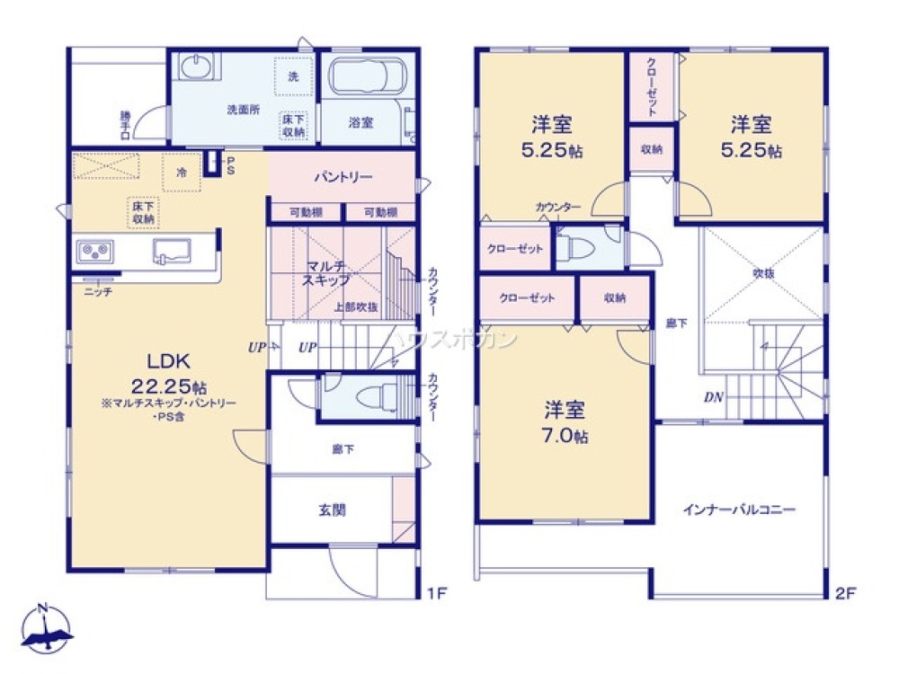 一宮市萩原町　全2棟　1号棟 画像4