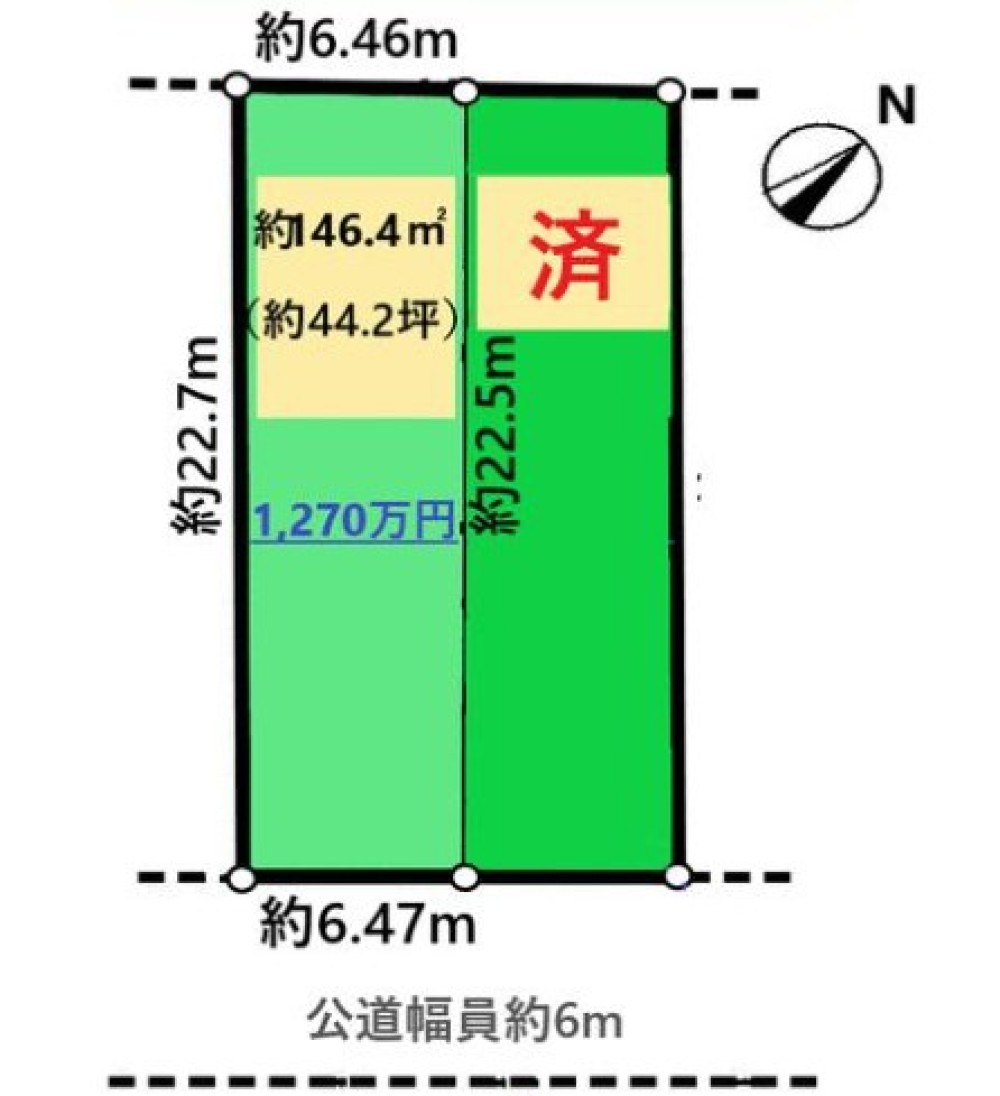 春日井市岩成台九丁目　全2区画　西区画 画像6