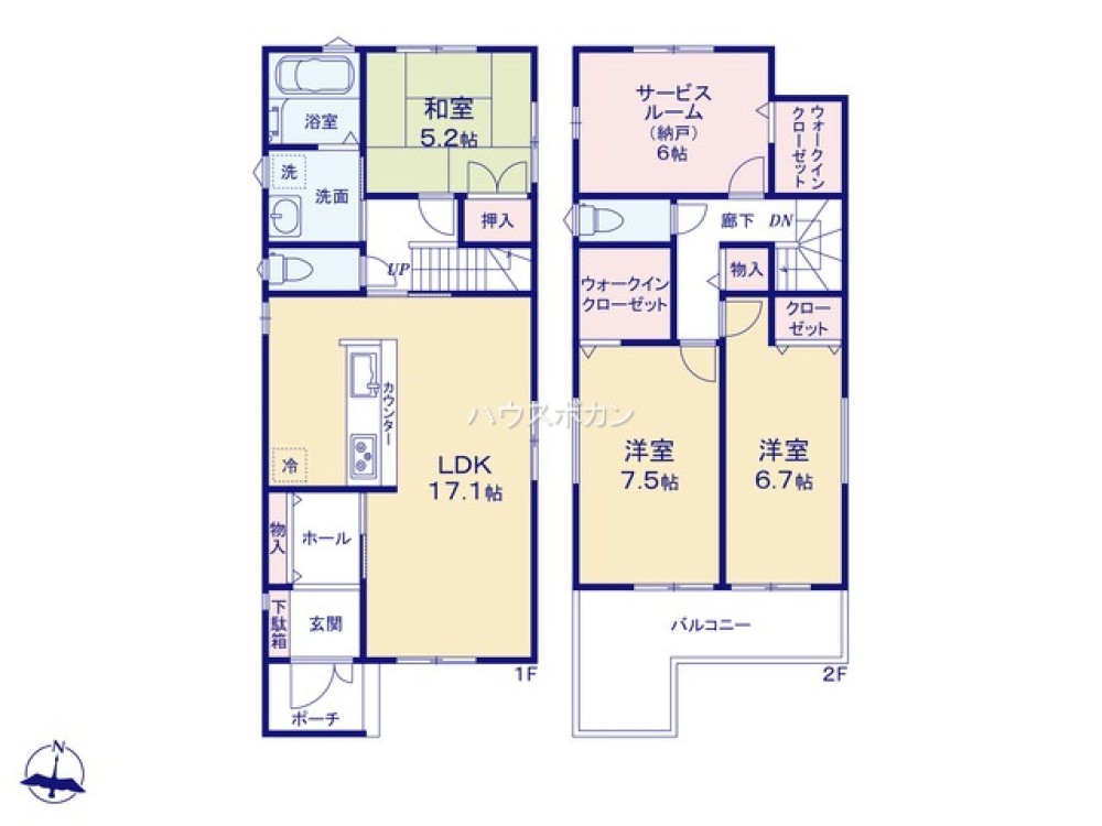 春日井市高山町第4　全2棟　2号棟 画像4