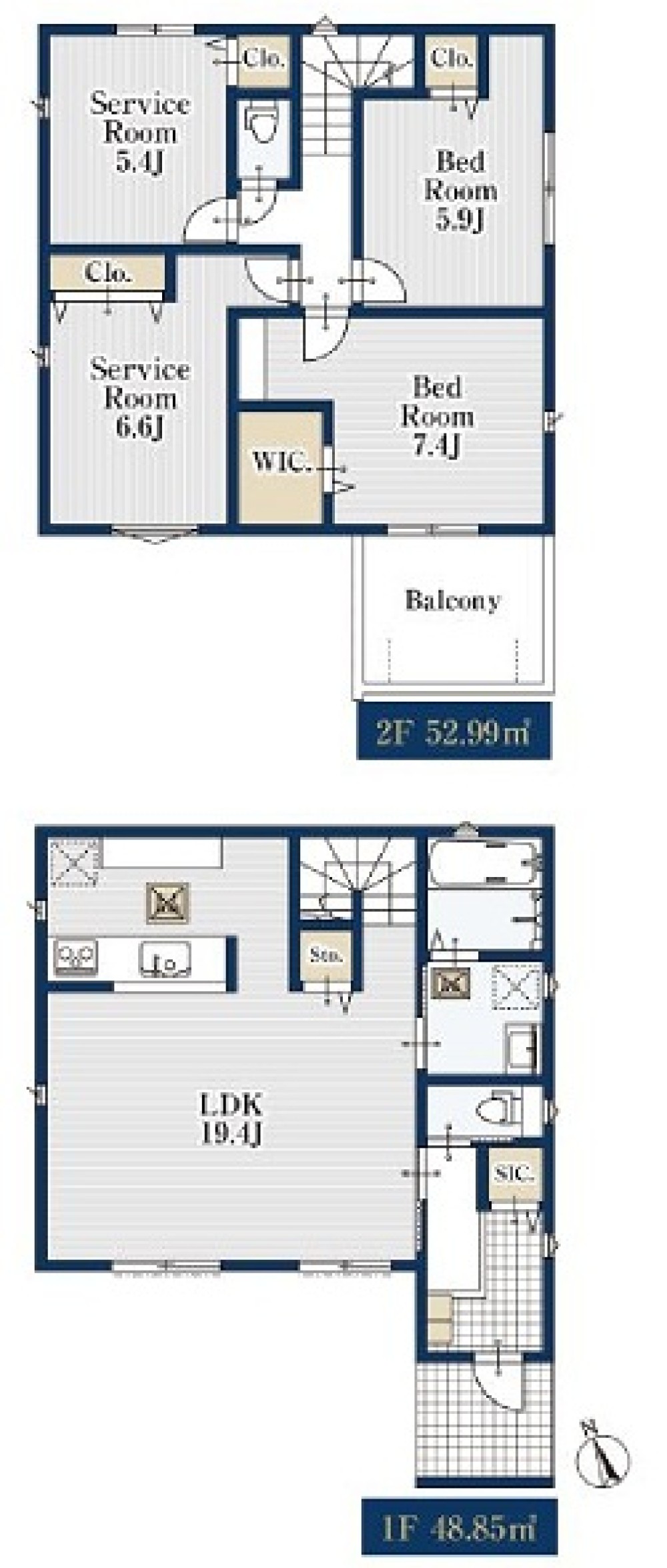 名古屋市天白区植田西　全2棟　1号棟 画像2