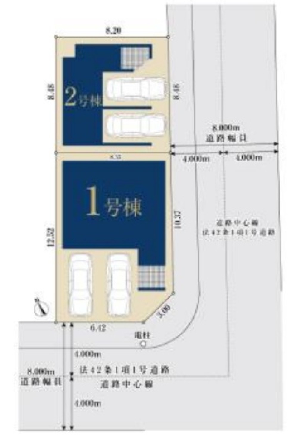 名古屋市天白区植田西　全2棟　1号棟 画像1