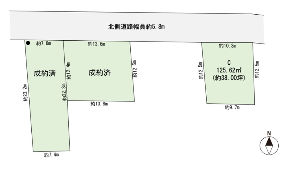 岡崎市稲熊町　Ⅳ期　全3区画　C区画 画像1