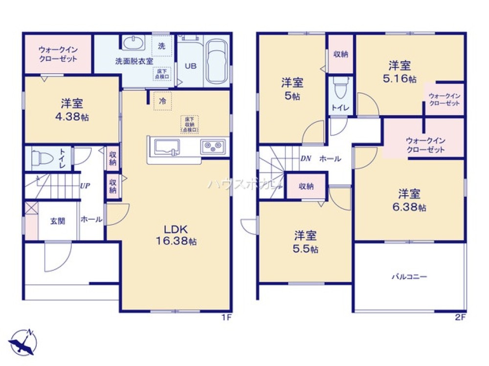 豊川市御津町上佐脇58期　全4棟　1号棟 画像5