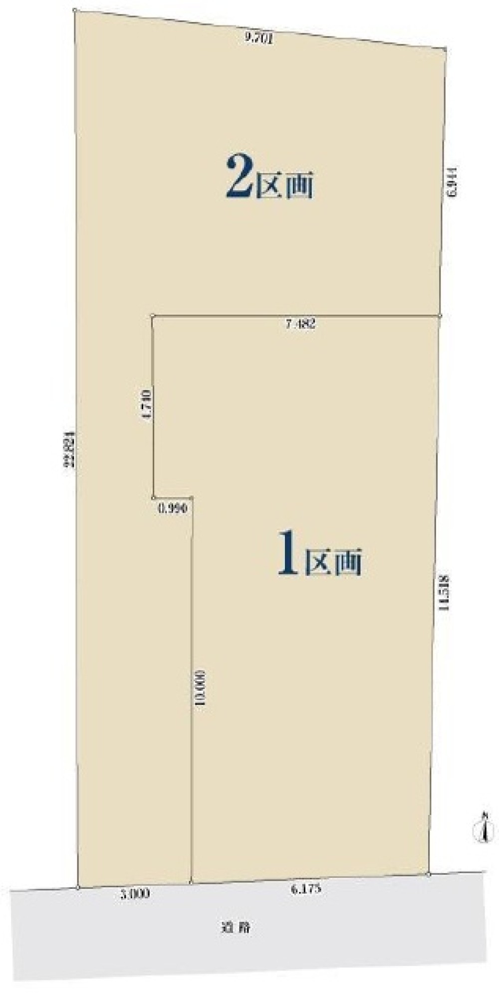 名古屋市中村区松原町　509②　全2区画　2号地 画像1