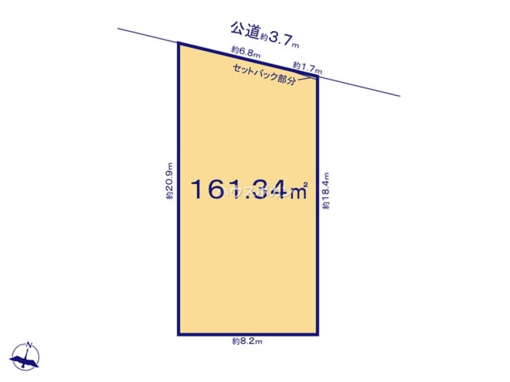名古屋市中村区城屋敷町三丁目　全5区画　4号地 画像2