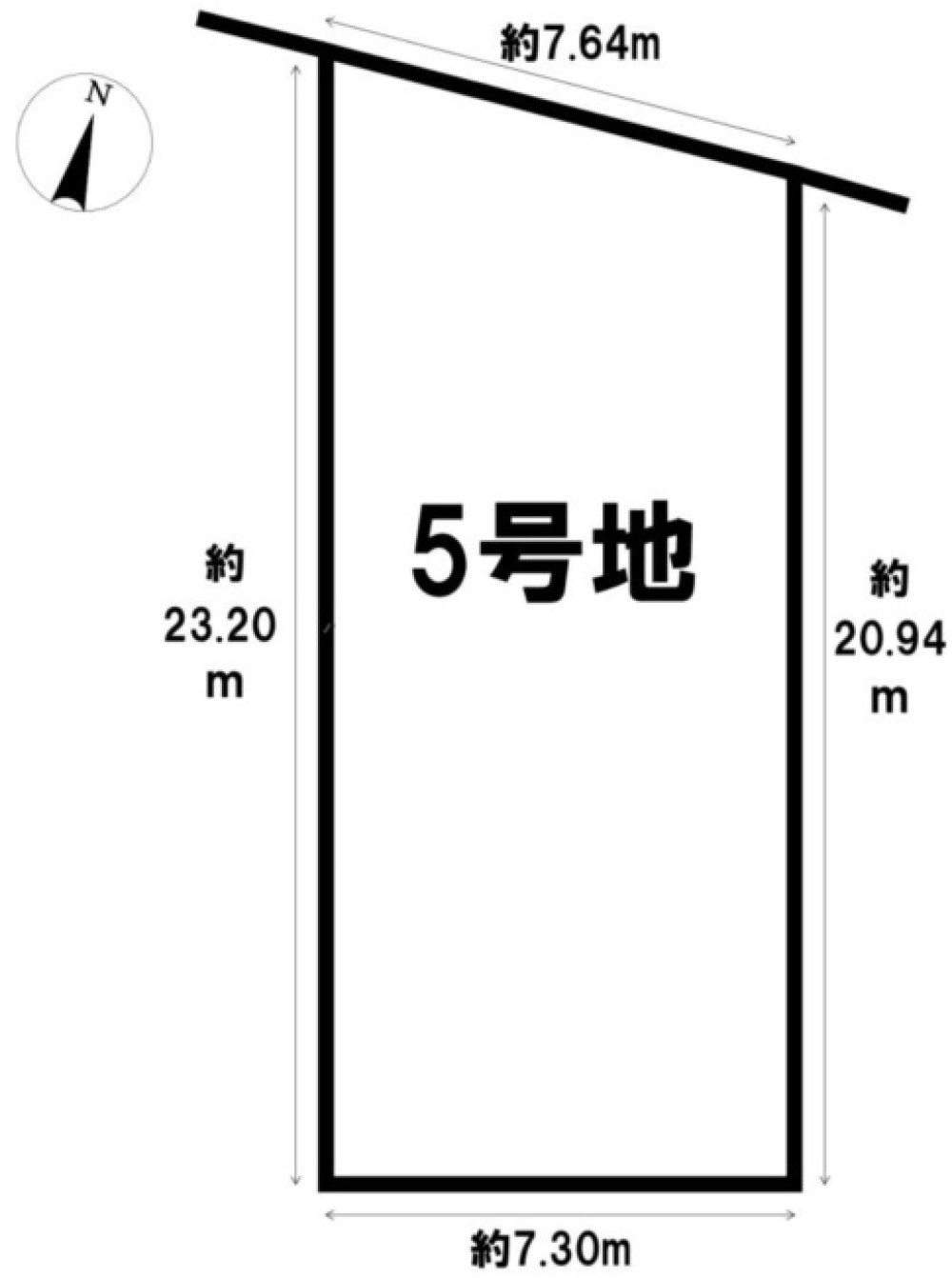 名古屋市中村区城屋敷町三丁目　全5区画　5号地 画像1