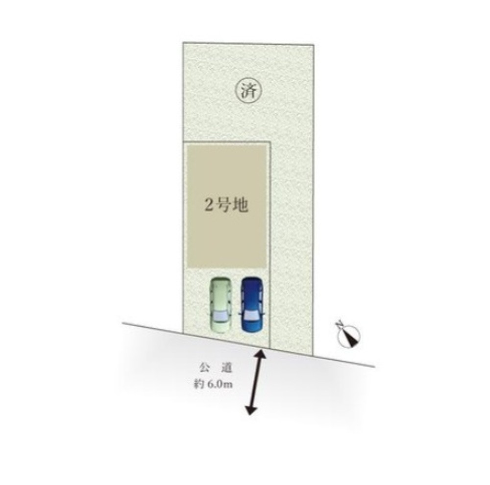 尾張旭市東大久手町　2期　全2棟　2号地 画像1