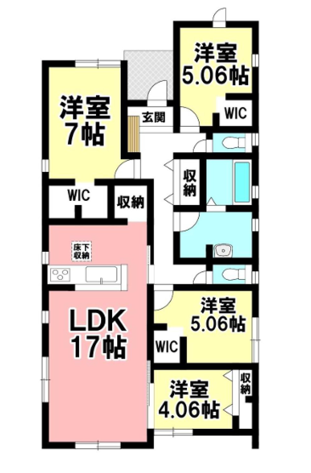 豊橋市多米中町　全2棟　1号棟 画像1