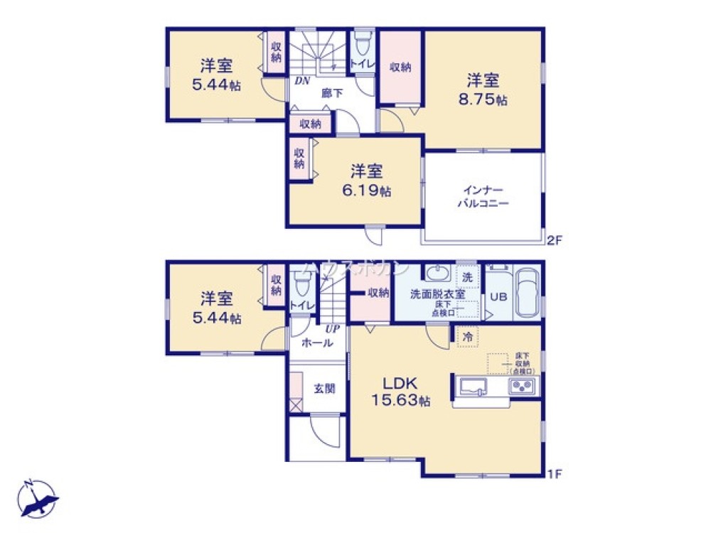 小牧市間々原新田　全1棟　1号棟 画像4