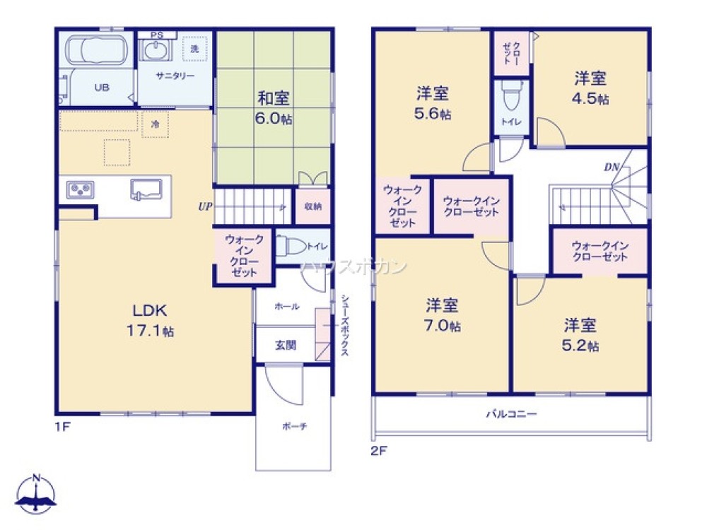 小牧市下末1期　全5棟　5号棟 画像4