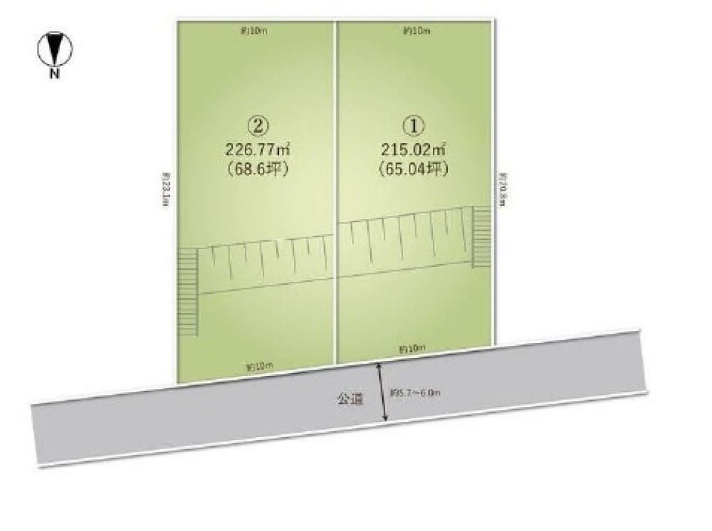 知多市にしの台　2区画　②号地 画像5