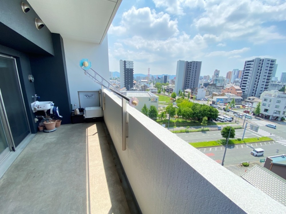 高層階のお部屋で眺望良好！