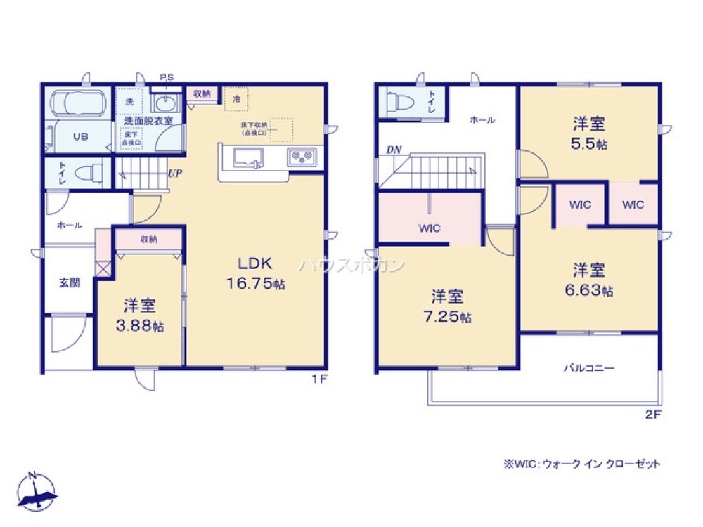 名古屋市中川区新家　第三　全3棟　2号棟 画像4
