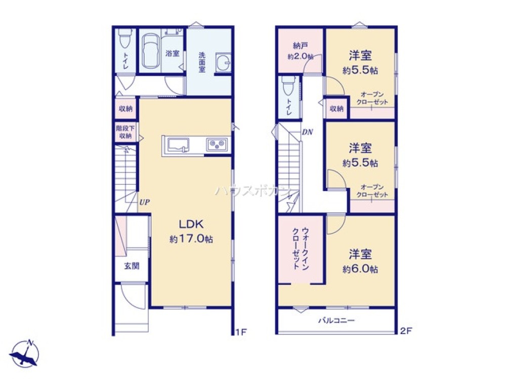東海市富木島町東長口　Ⅱ期　全1棟 画像5