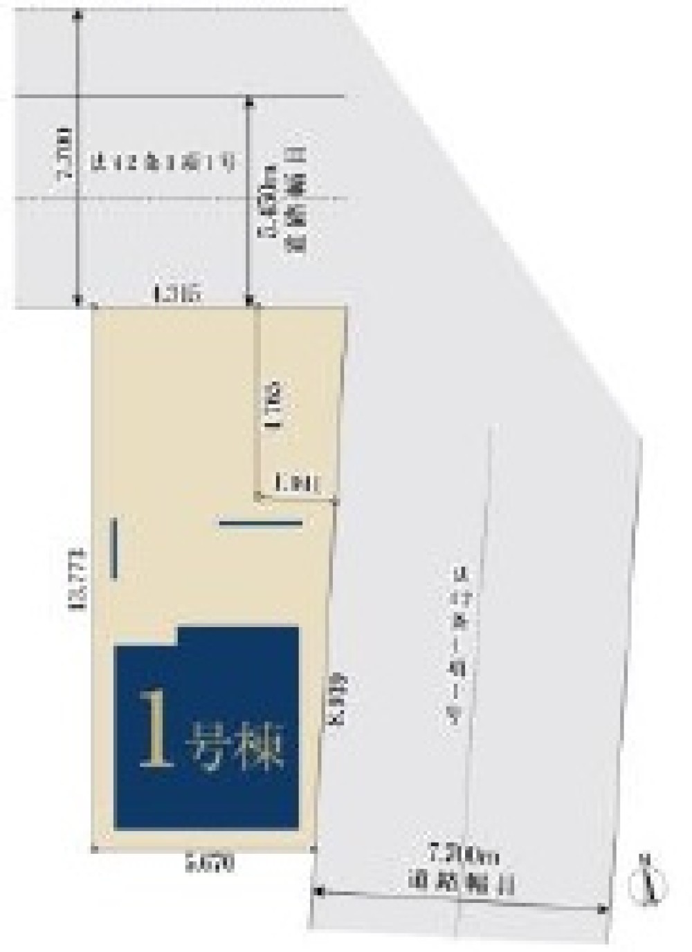 名古屋市中川区笈瀬町　129①　全1棟 画像1