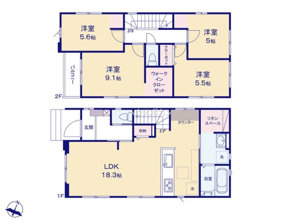 名古屋市天白区中砂町　1期　全2棟　1号棟 画像4