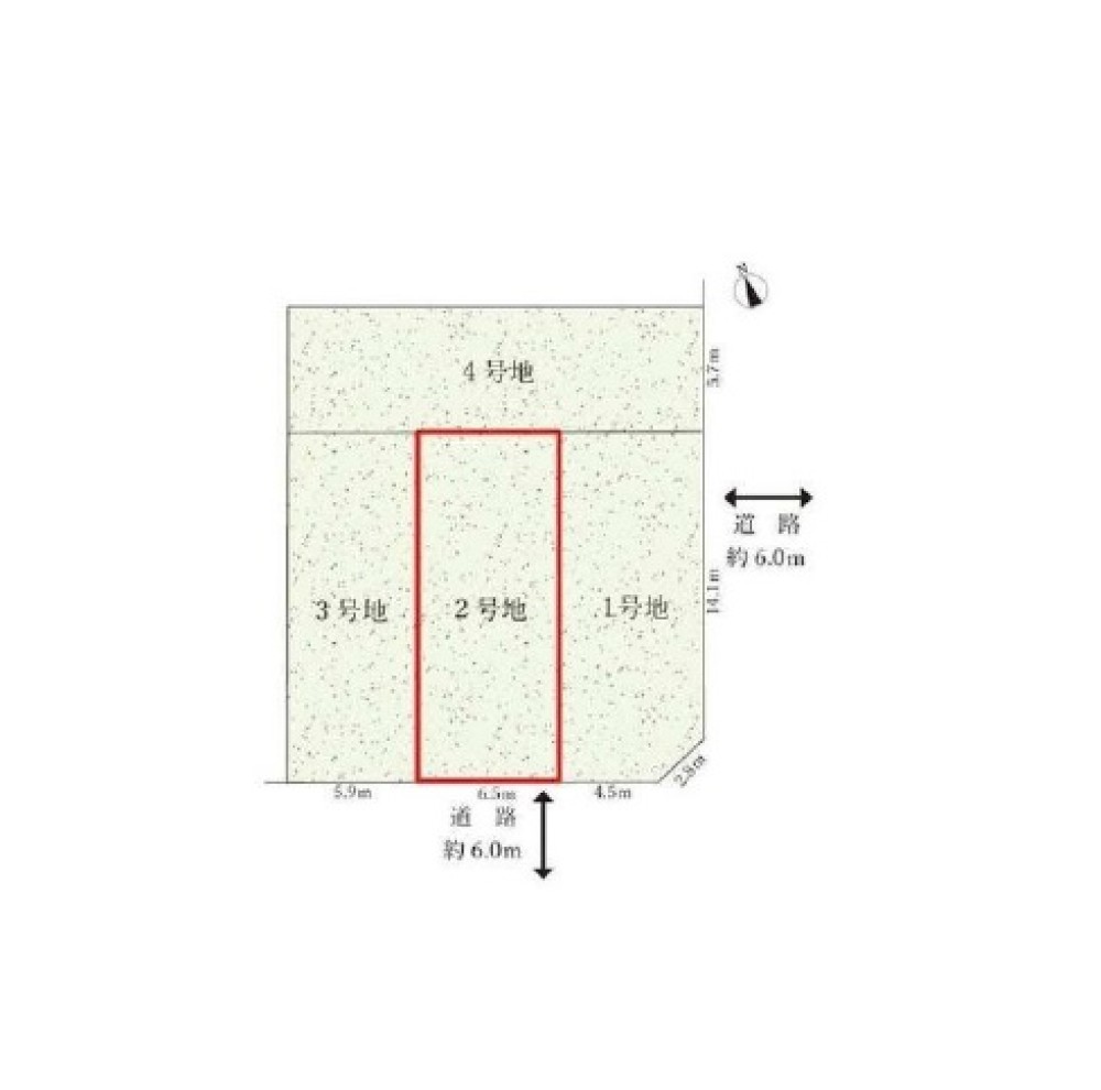 岩倉市曽野町　全4区画　2号地 画像1