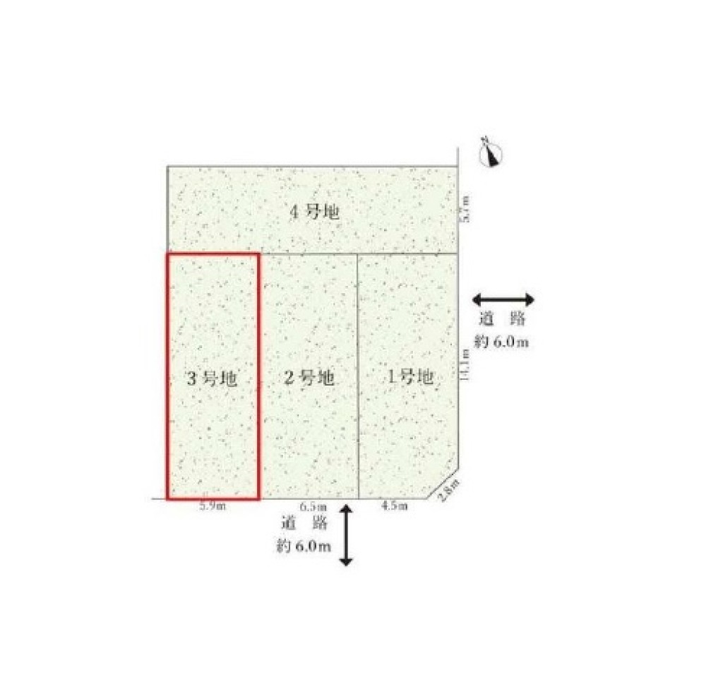 岩倉市曽野町　全4区画　3号地 画像1