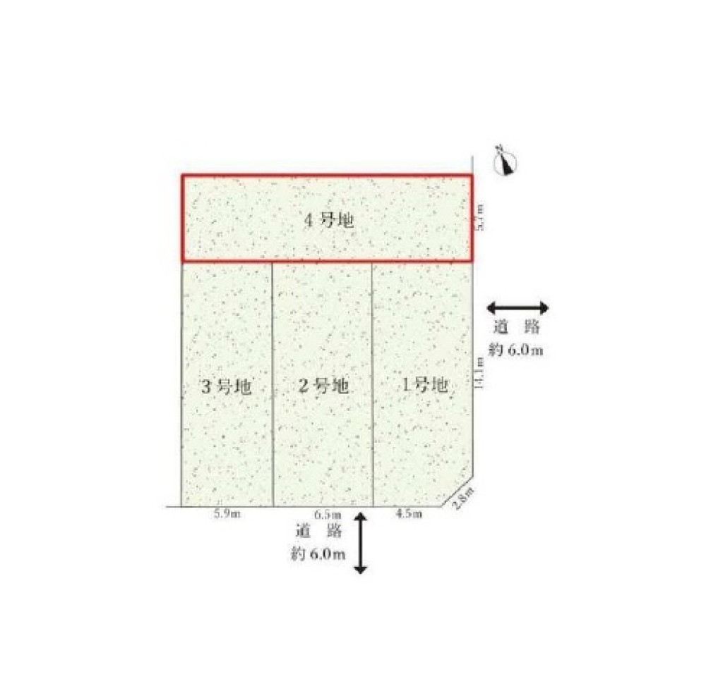 岩倉市曽野町　全4区画　4号地 画像1